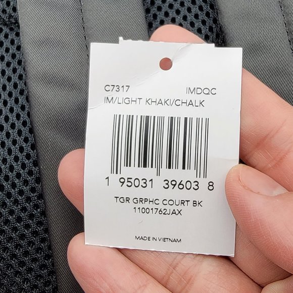 Coach Court Backpack in Signature Canvas with Tiger C7317 Light Khaki Chalk - Picture 7 of 7